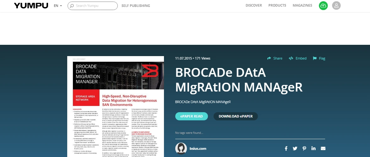 Brocades DMM - Data Migration Tools in 2023